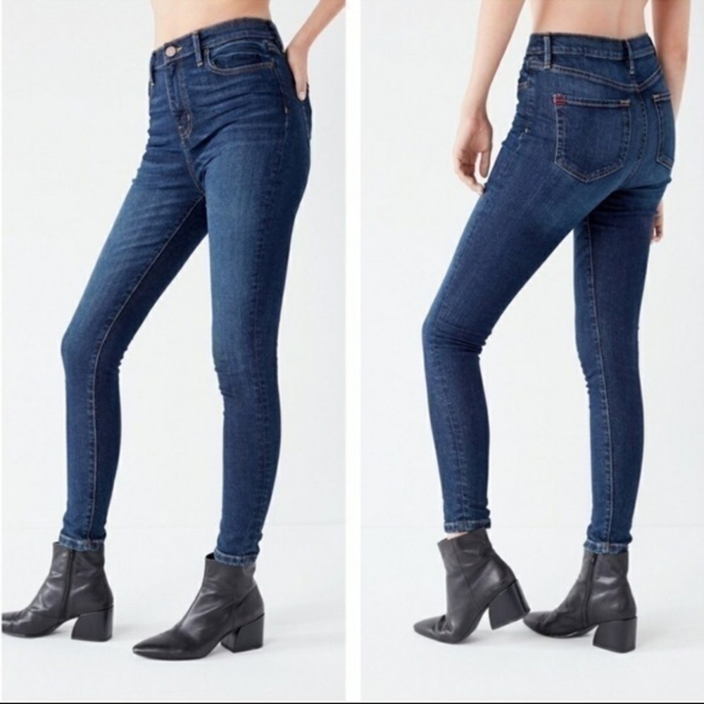 BDG High Rise Twig Ankle Skinny Jeans Size 25x29 0